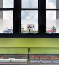 An HDR interactive panoramic image of the interior view on Union Station, Tampa. The photographic images were shot with a Canon S95.